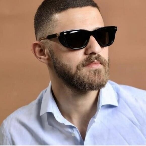 New Auth - GG0671S Sunglasses by Gucci™ Shape: Rectangle, Material: Acetate, - Picture 8 of 12